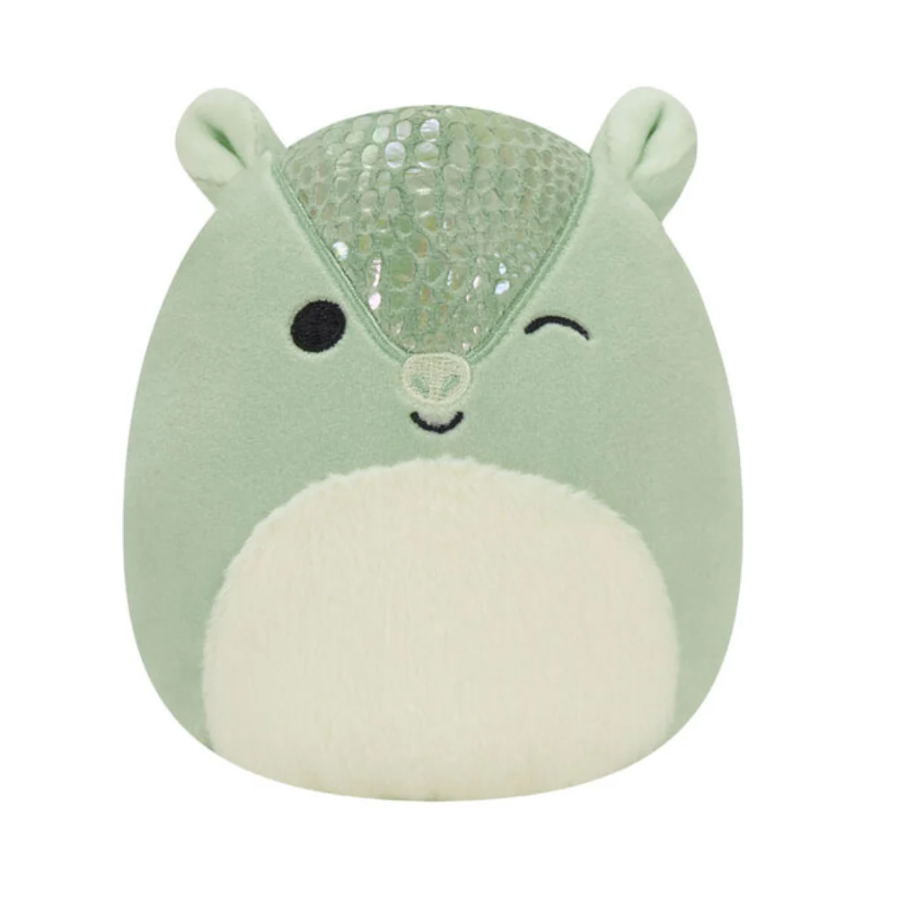 Squishmallow 5" Arilla the Green Armadillo Plush Toy