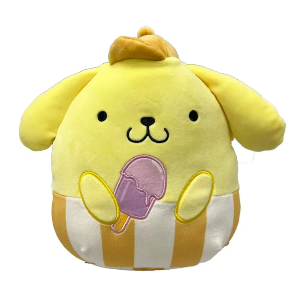 Squishmallows Hello Kitty & Friends Food Truck Collection 8" Pompompurin with Ice Cream Cone