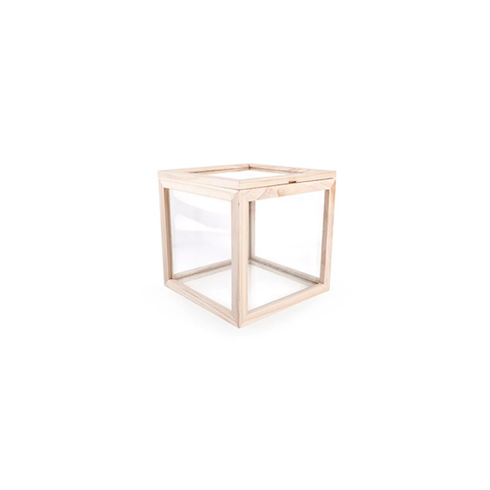 Square Glass Storage Box