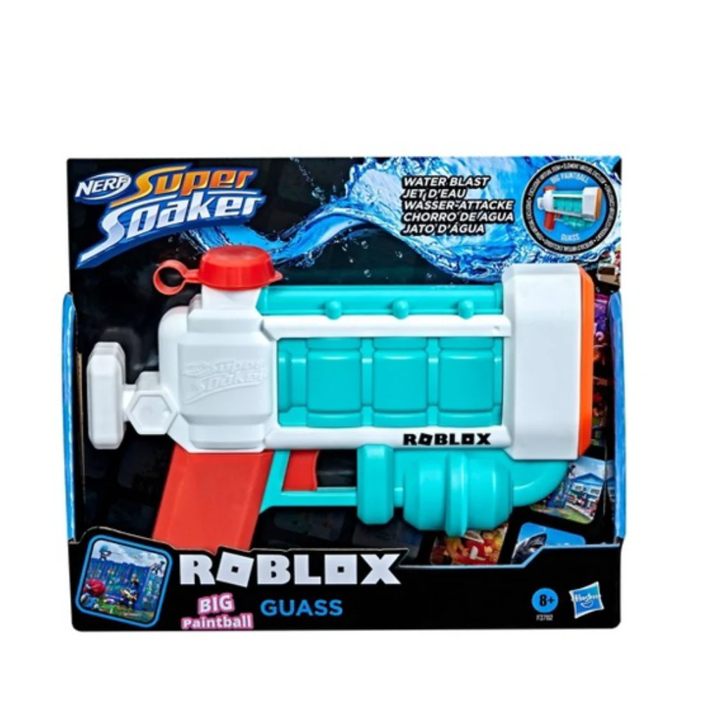 Roblox BIG Paintball! : Guass Nerf Super Soaker Water Blaster by Hasbro