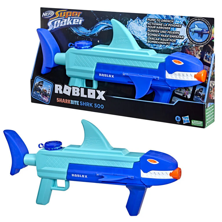 Roblox SharkBite : SHRK 500 Nerf Super Soaker Water Blaster by Hasbro - Image 2
