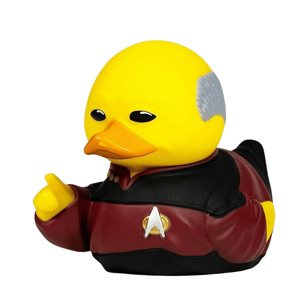 Star Trek Jean-Luc Picard Rubber Duck By TUBBZ