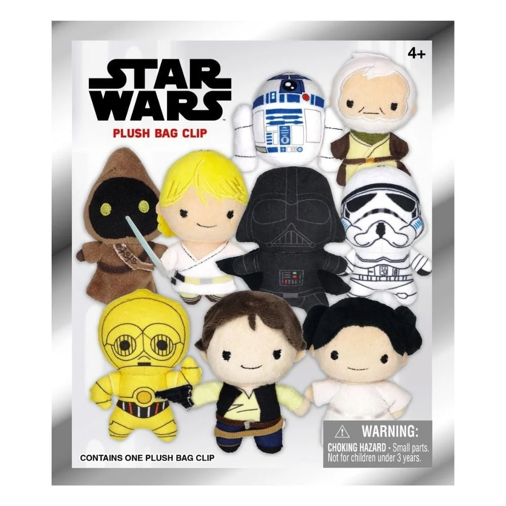Star Wars Plush Bag Clip - Surprise