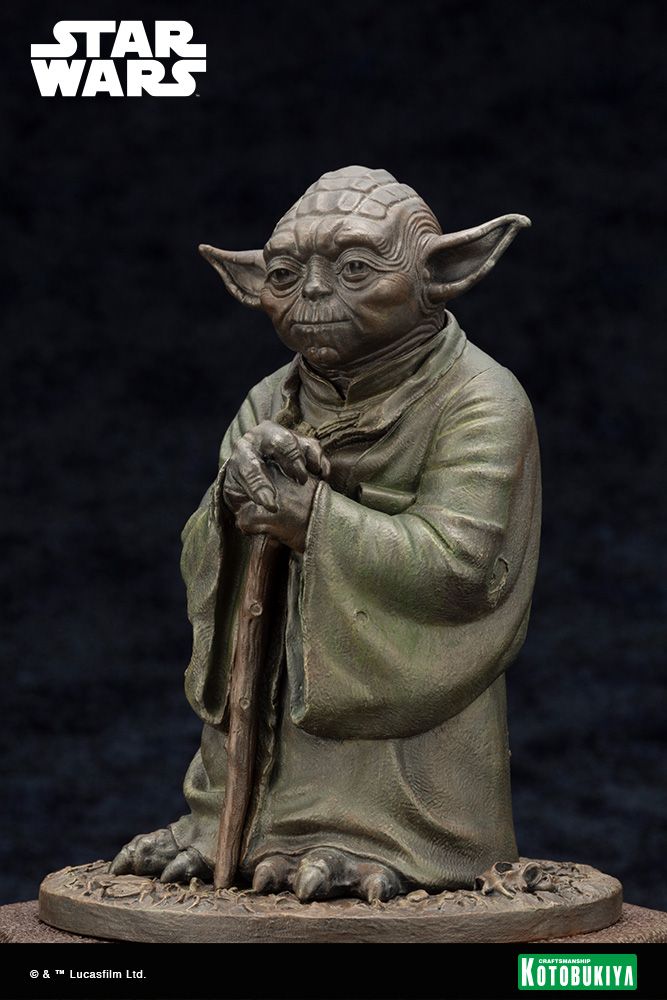 STAR WARS: THE EMPIRE STRIKES BACK YODA FOUNTAIN LIMITED EDITION STATUE BY KOTOBUKIYA - Image 3