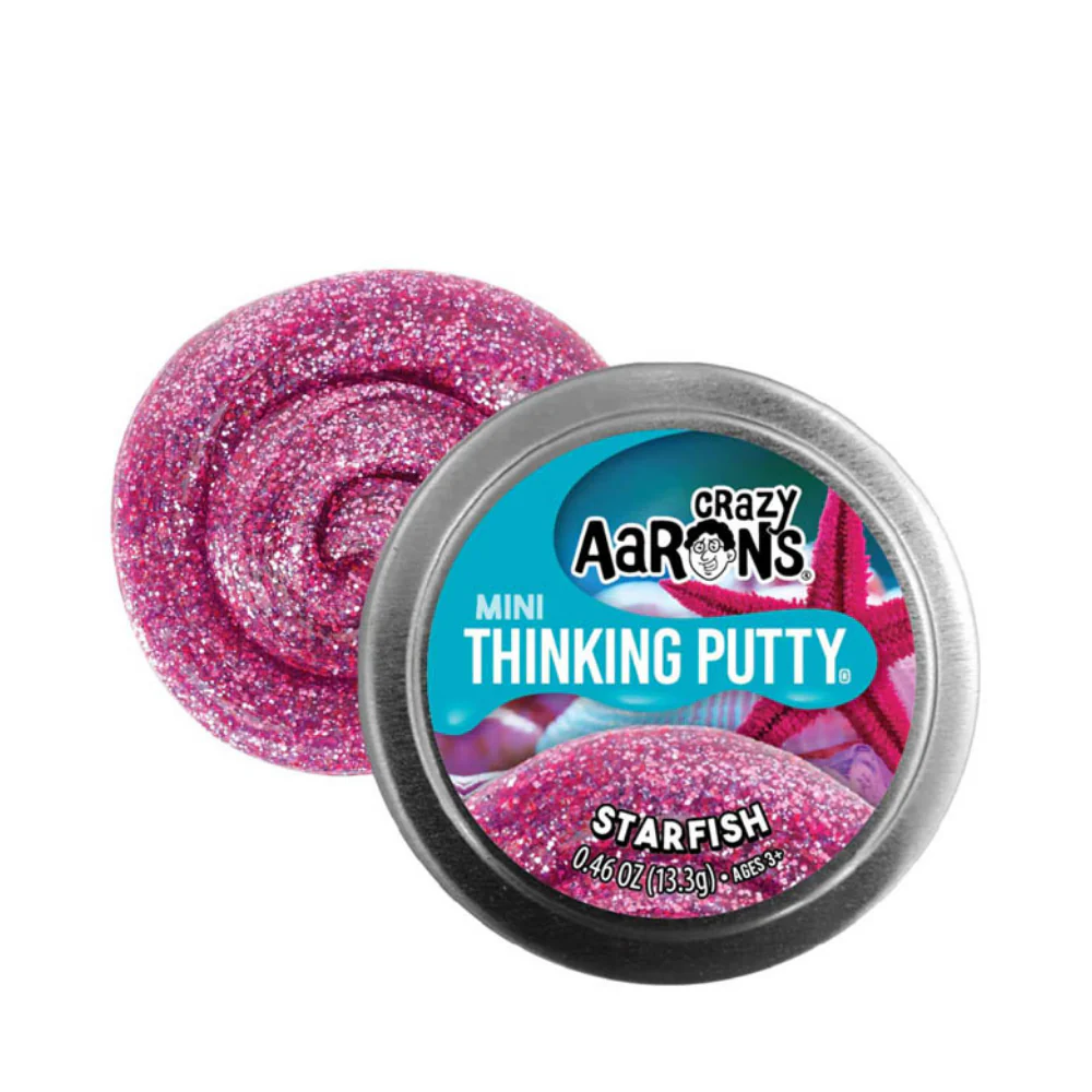 Crazy Aaron's Mini Starfish Thinking Putty