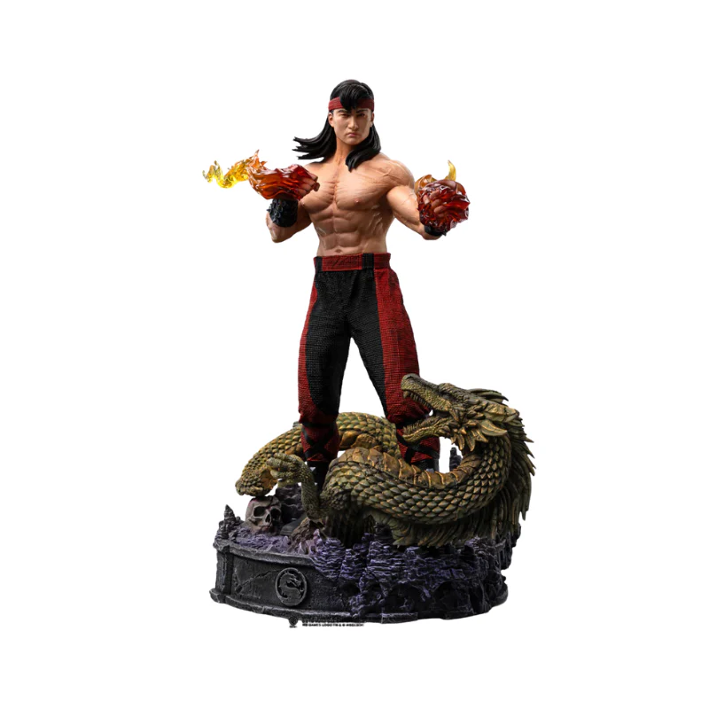Liu Kang Mortal Kombat Art Scale 1/10 Statue By Iron Studios