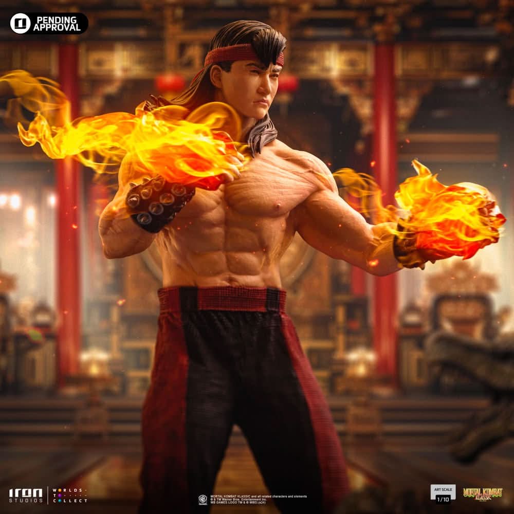 Liu Kang Mortal Kombat Art Scale 1/10 Statue By Iron Studios - Image 2