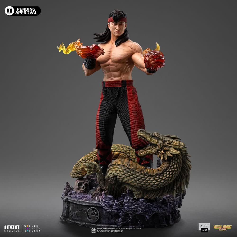 Liu Kang Mortal Kombat Art Scale 1/10 Statue By Iron Studios - Image 3