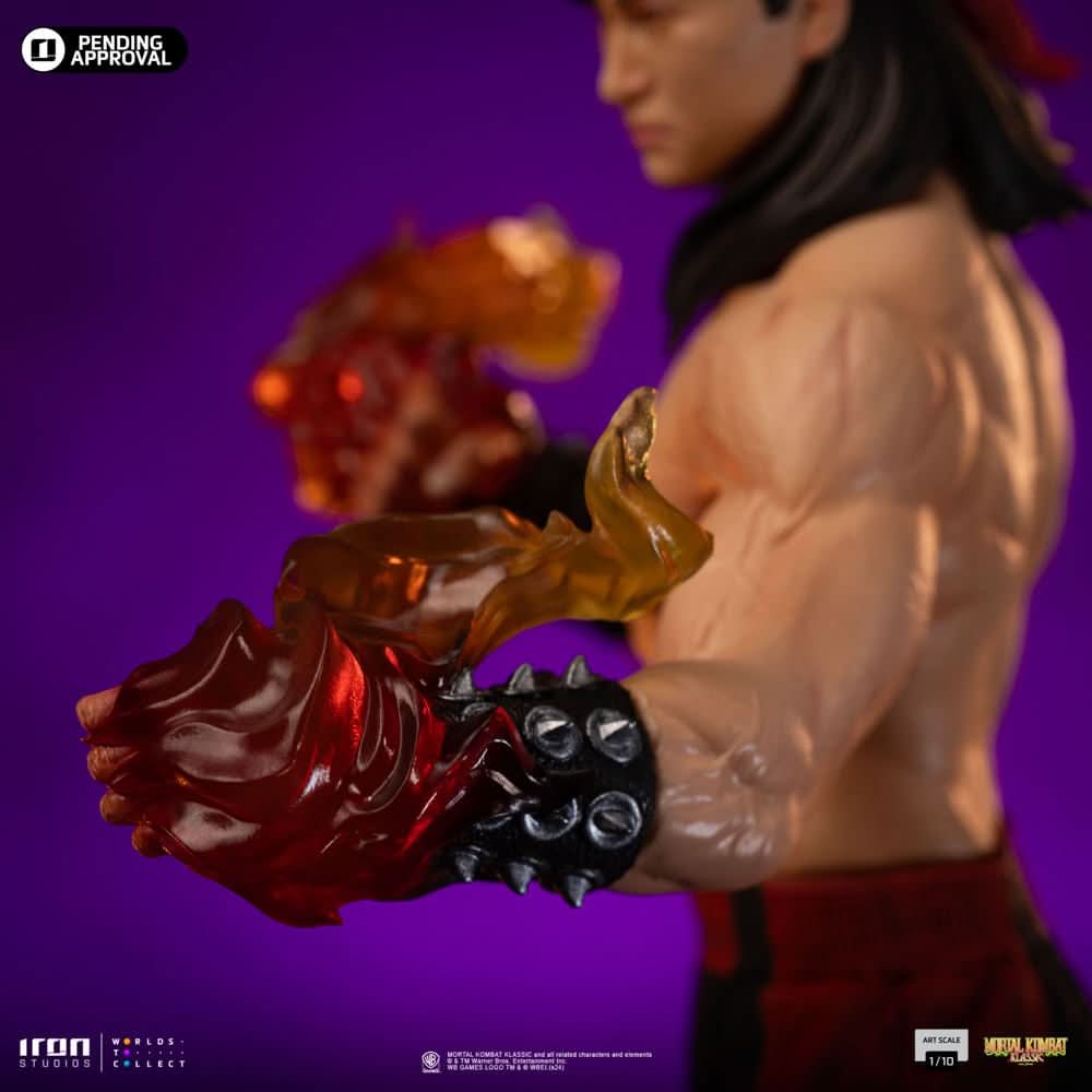 Liu Kang Mortal Kombat Art Scale 1/10 Statue By Iron Studios - Image 5
