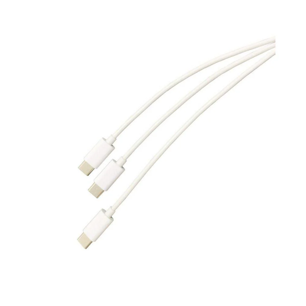 Steelplay - PS5 Dual Play & Charging Cable - White - Image 2