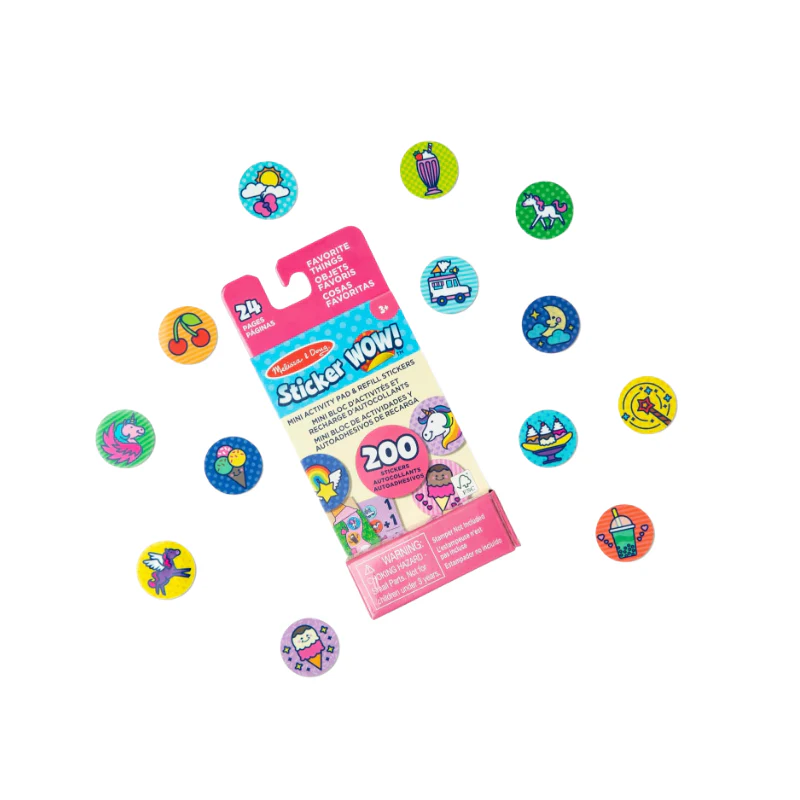 Sticker WOW! Mini Activity Pad with Refill Stickers - Favorite - Image 2