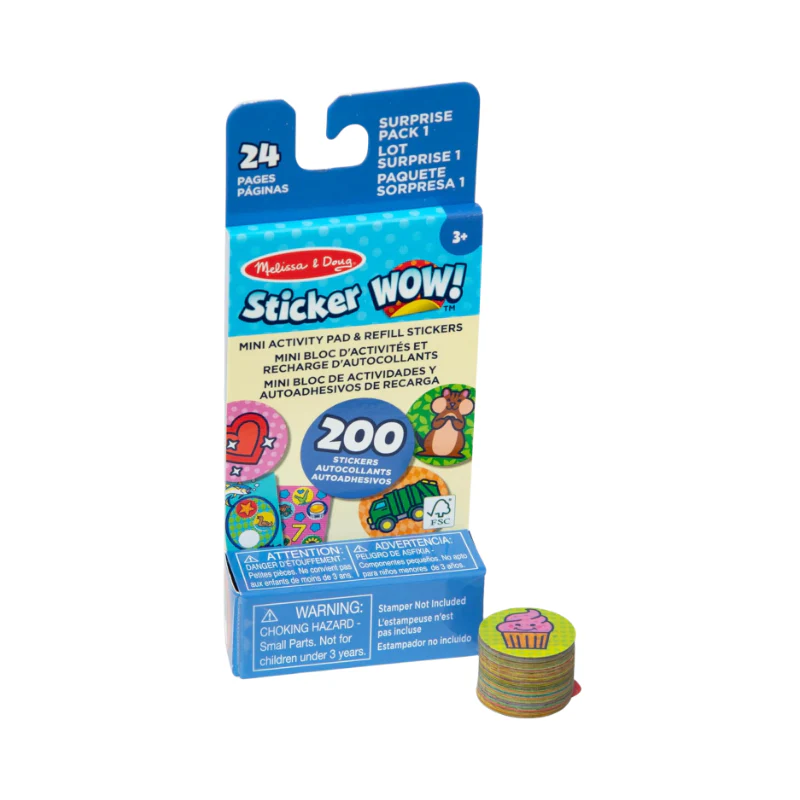 Sticker WOW! Mini Activity Pad with Refill Stickers - Surprise