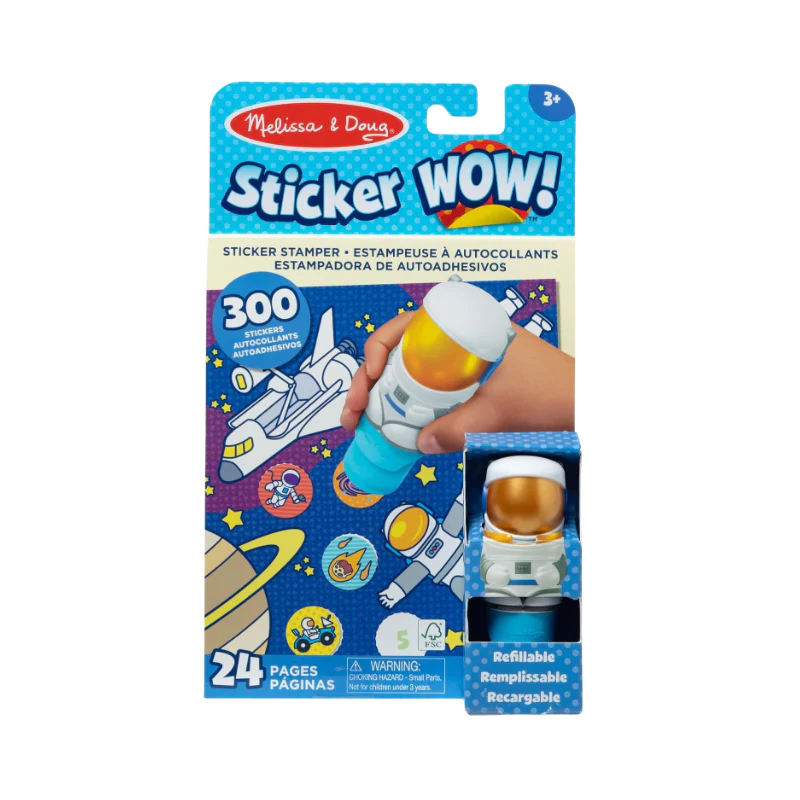 Sticker WOW! Sticker Stamper & Activity Pad - Astronaut