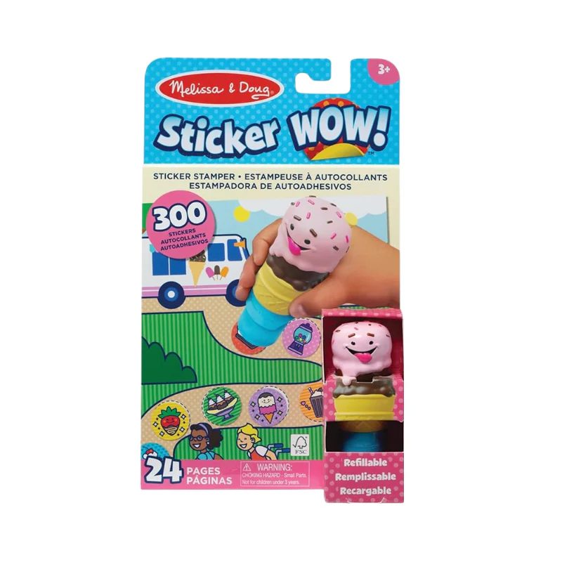 Sticker WOW! Sticker Stamper & Activity Pad - Ice Cream - Image 2