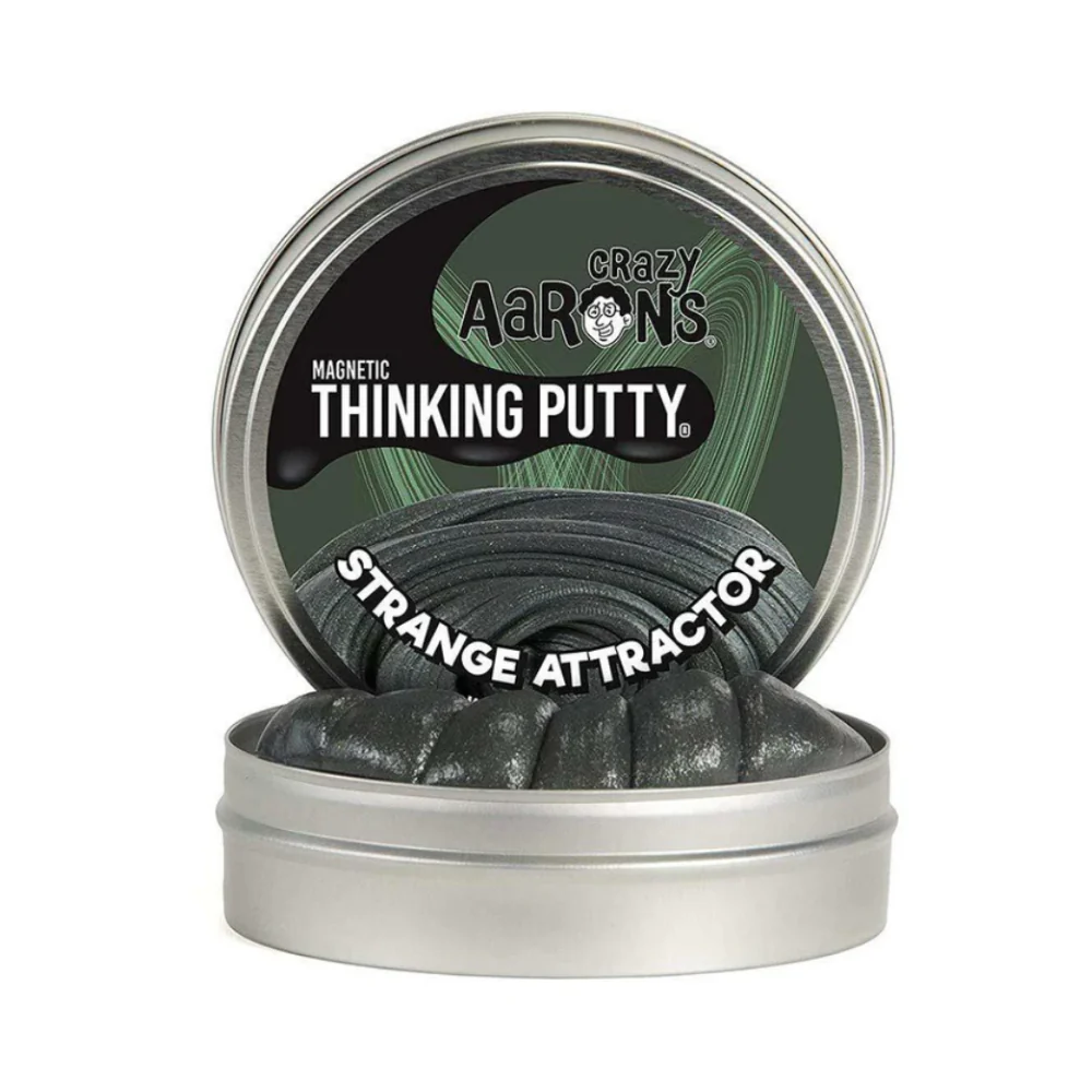 Crazy Aaron's Magnetic Strange Attractor Thinking Putty