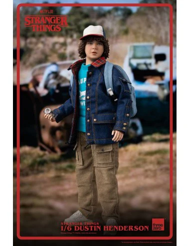 Stranger Things Dustin Henderson 1/6 Scale Action Figure by Threezero - Image 2