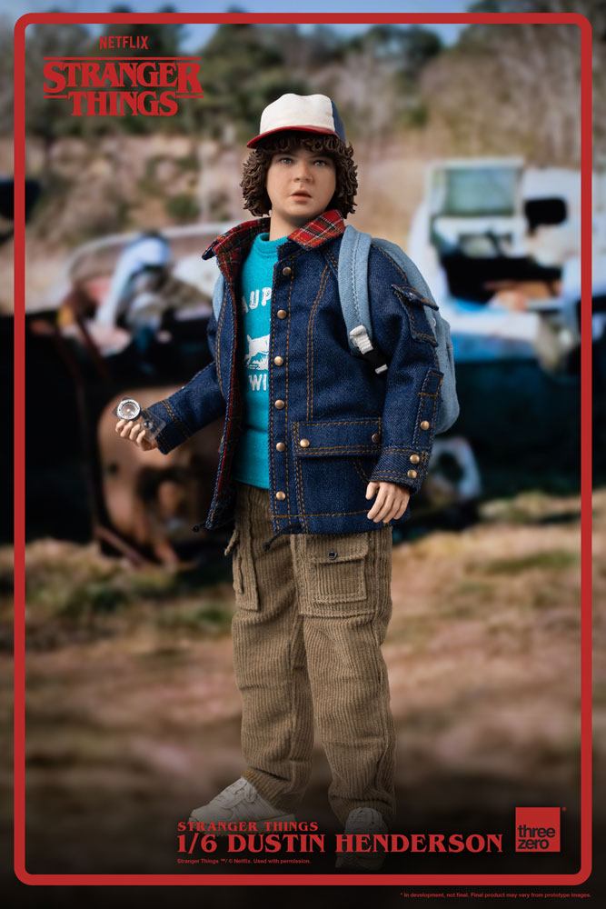 Stranger Things Dustin Henderson 1/6 Scale Action Figure by Threezero - Image 4