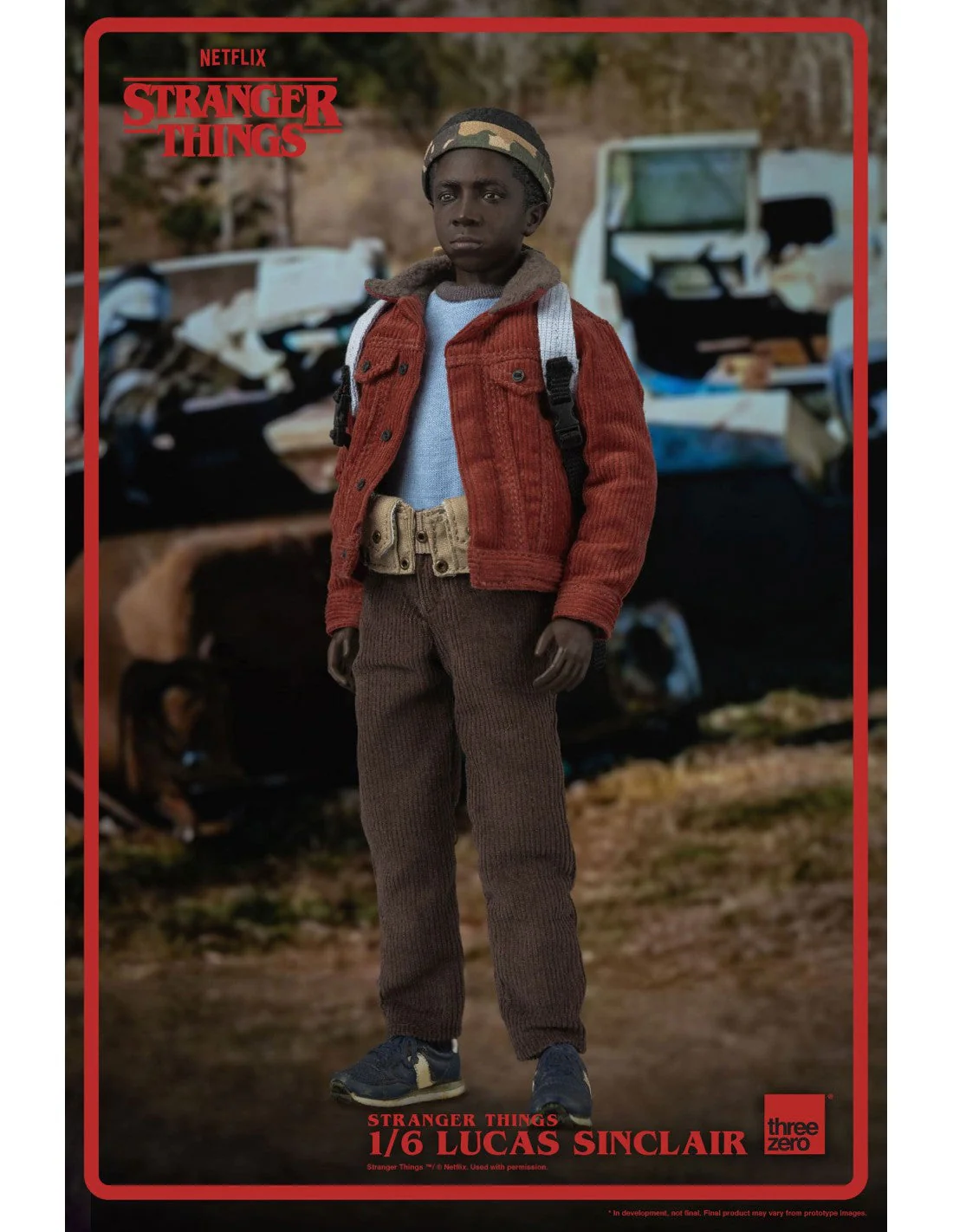 Stranger Things Lucas Sinclair 1/6 Scale Action Figure by Threezero - Image 3