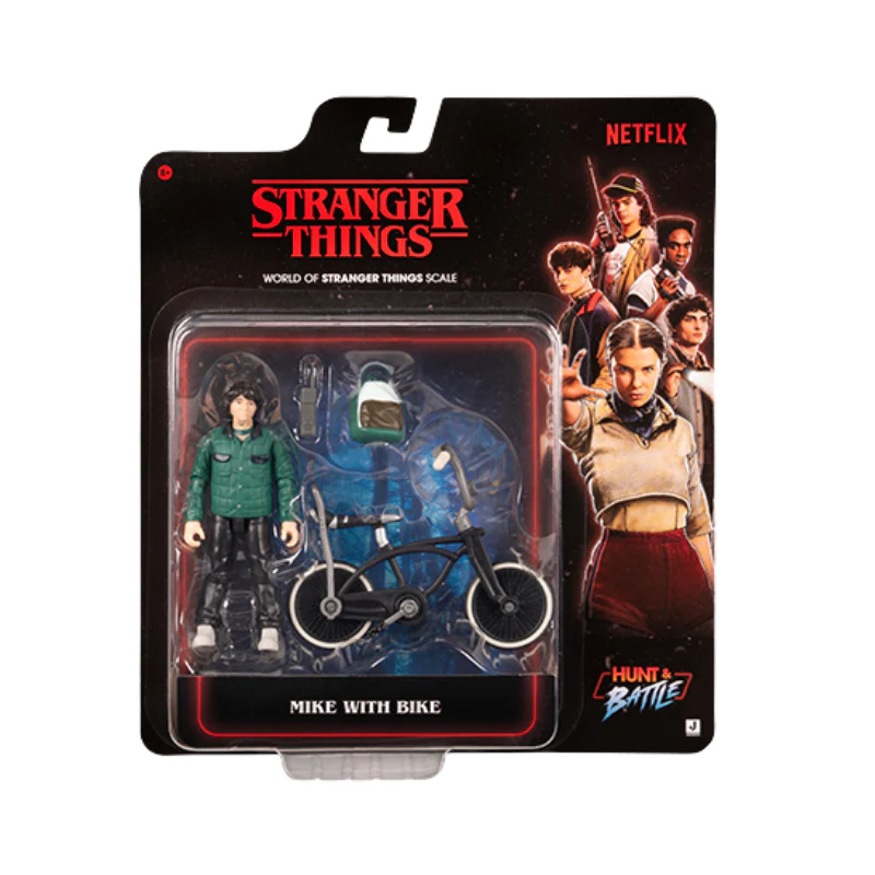 STRANGER THINGS Mike Figure BIKE PK 2ASST By Jazwares