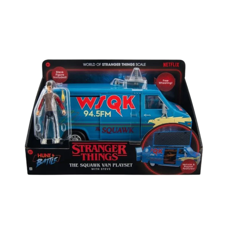 STRANGER THINGS FIGURE & VEHCLE PACKS By Jazwares