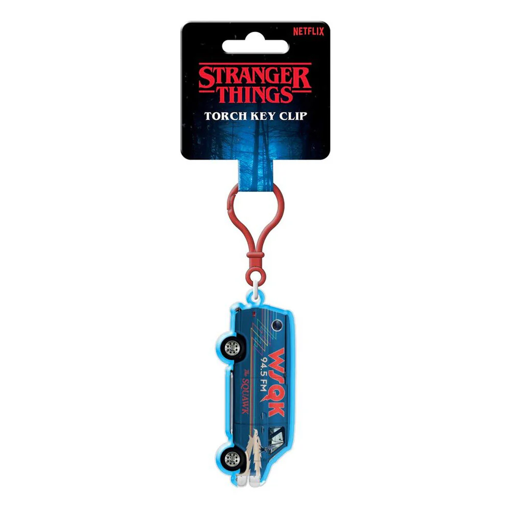 STRANGER THINGS S5 (WSQK VAN) TORCH KEY CLIP By Pyramid