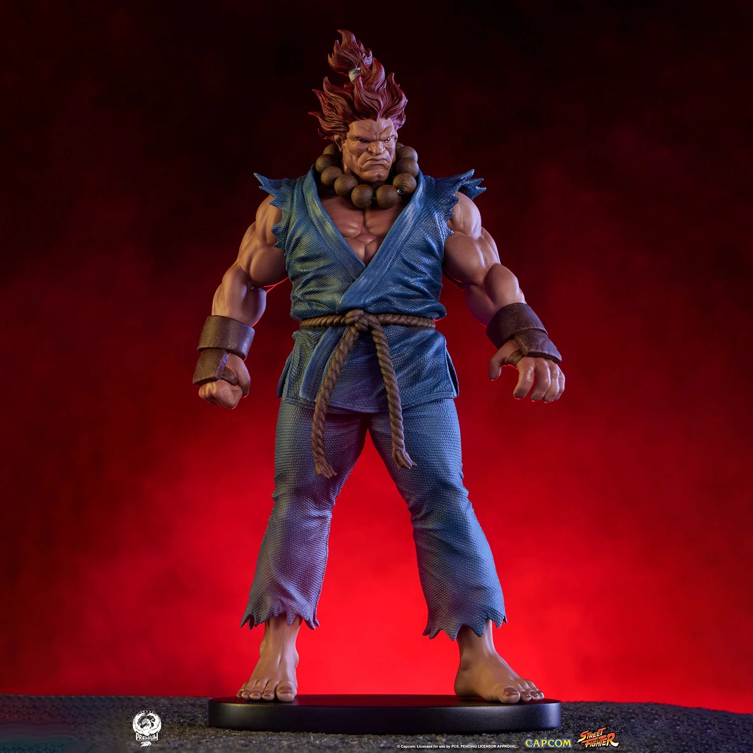 Street Fighter Akuma And Dhalsim - Street Jam Statue Set 1/10 Scale By Premium Collectibles Studio - Image 2