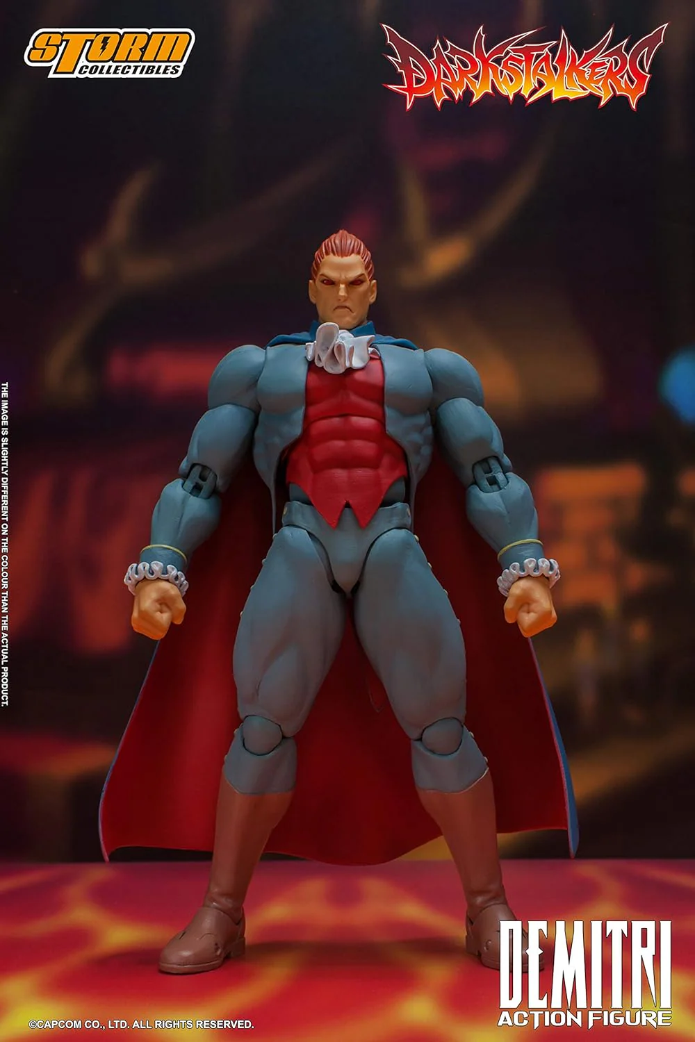 Darkstalkers Demitri Action Figure By Storm Collectibles - Image 3