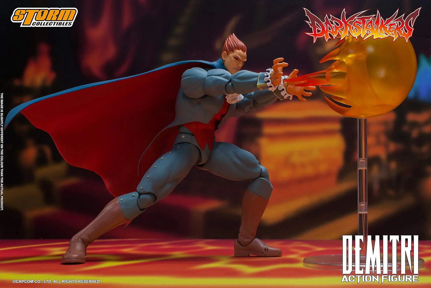 Darkstalkers Demitri Action Figure By Storm Collectibles - Image 5