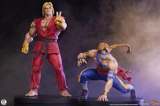 Street Fighter Ken And Vega - Street Jam Statue Set 1/10 Scale By Premium Collectibles Studio - Image 5