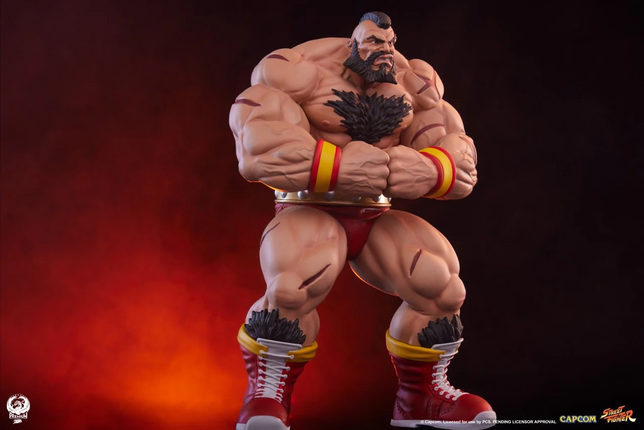 Street Fighter Zangief And Gen - Street Jam Statue Set 1/10 Scale By Premium Collectibles Studio - Image 2