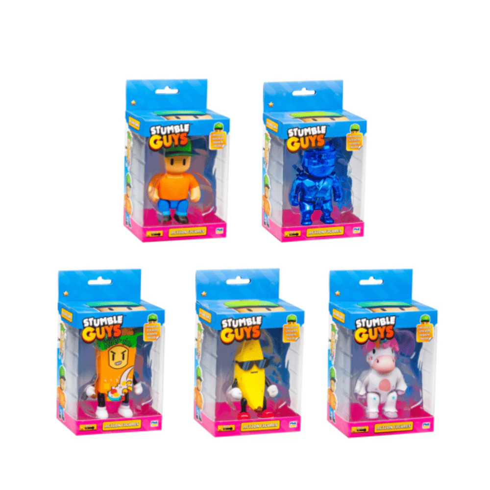 Stumble Guys Action Fig 4.5" 1 piece assorted