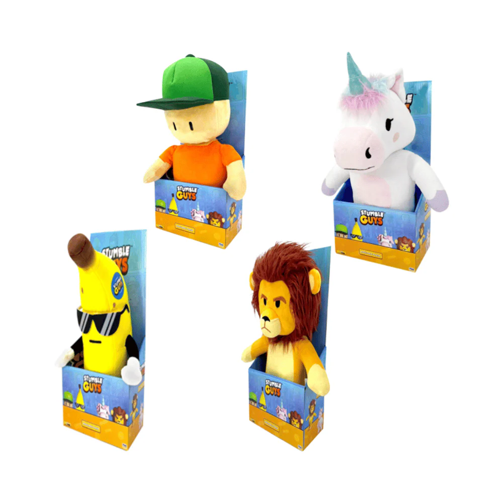 Stumble Guys Huggable Plush 12inch 1pc Assorted