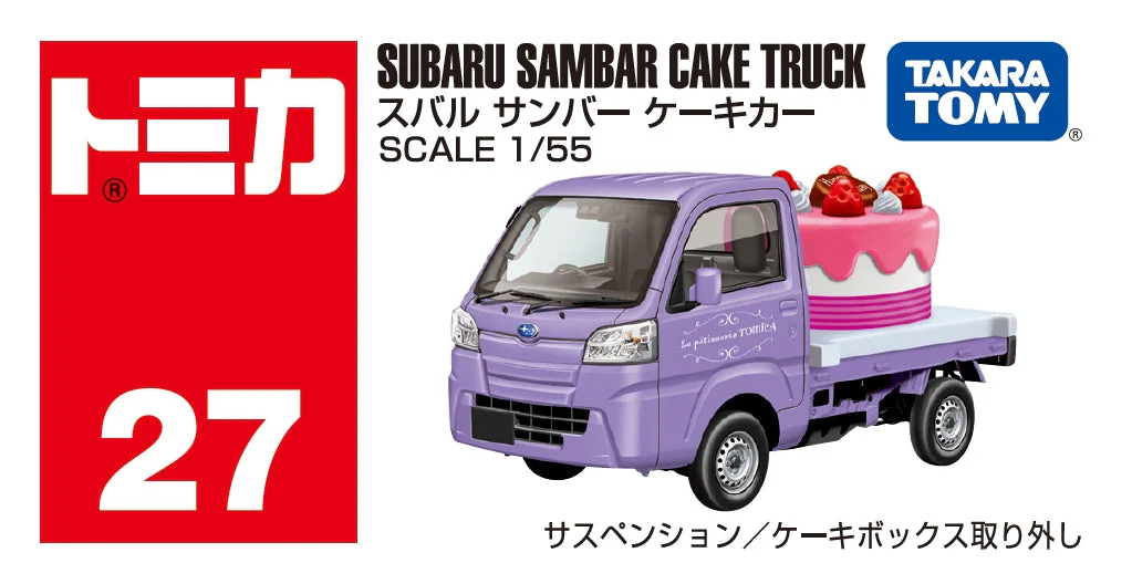 Subaru Sambar Cake Car Core Tomica By Takara Tomica - Image 3