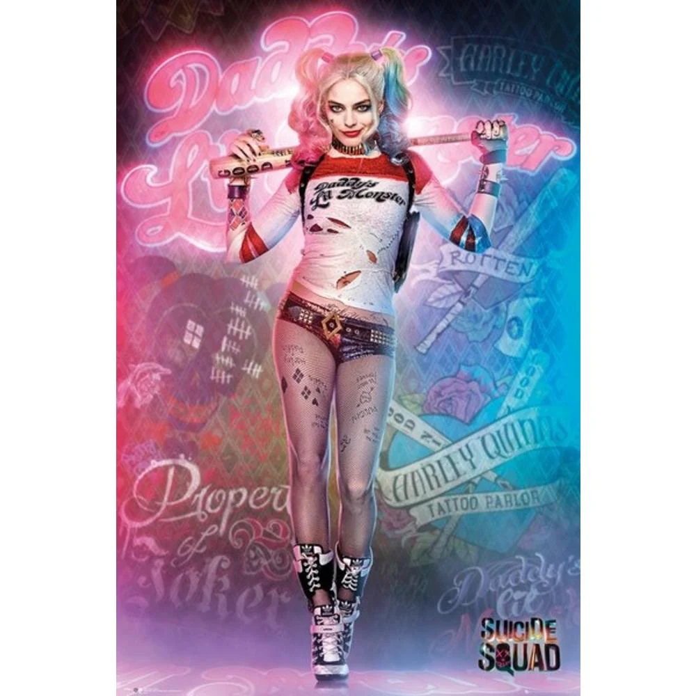 Suicide Squad Harley Quinn 91x61 cm Poster by Gb Eye