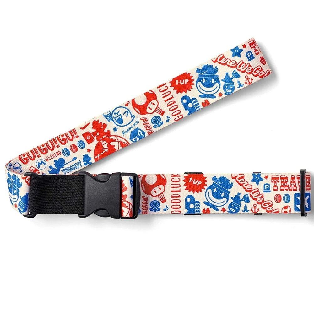 Suitcase belt Super Mario (original travel pattern)