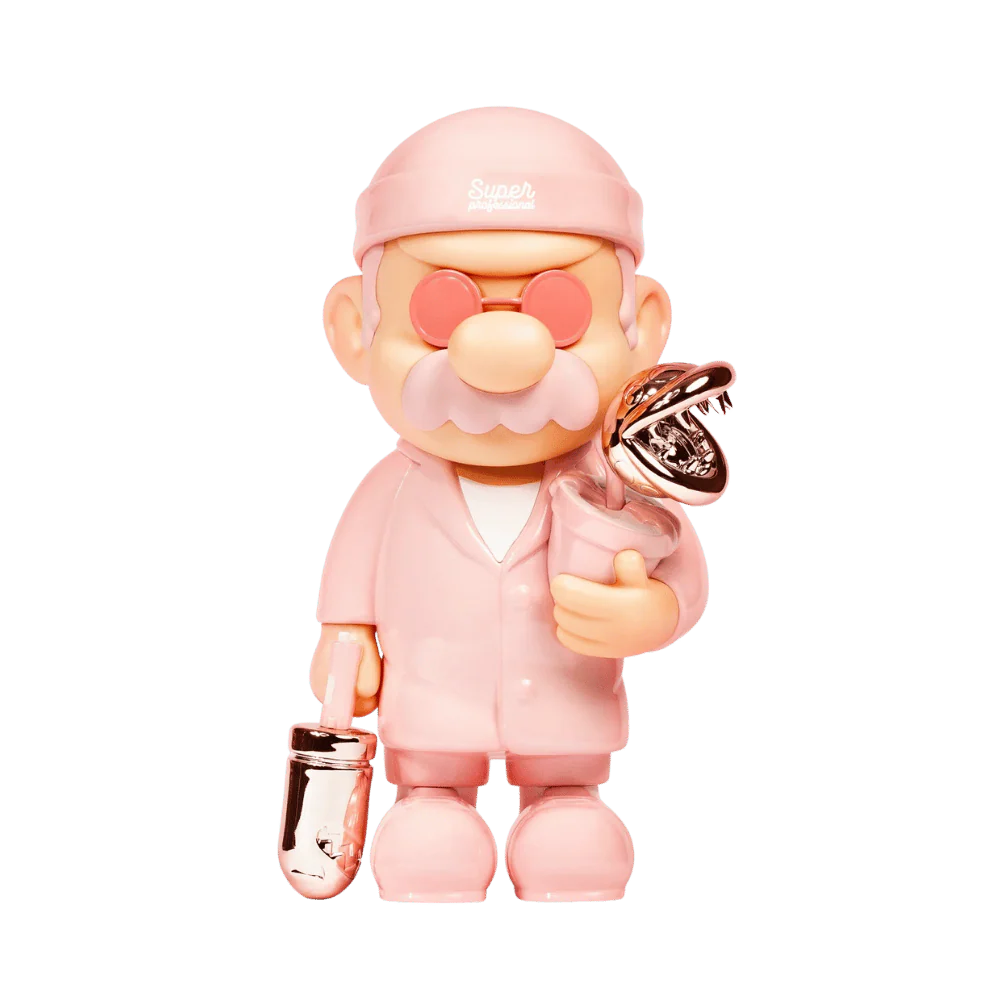 Sup. Pro Esntial Bubble Pink Figure By Zcwo