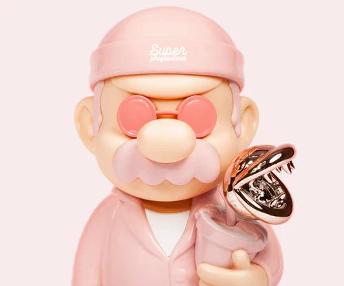 Sup. Pro Esntial Bubble Pink Figure By Zcwo - Image 3