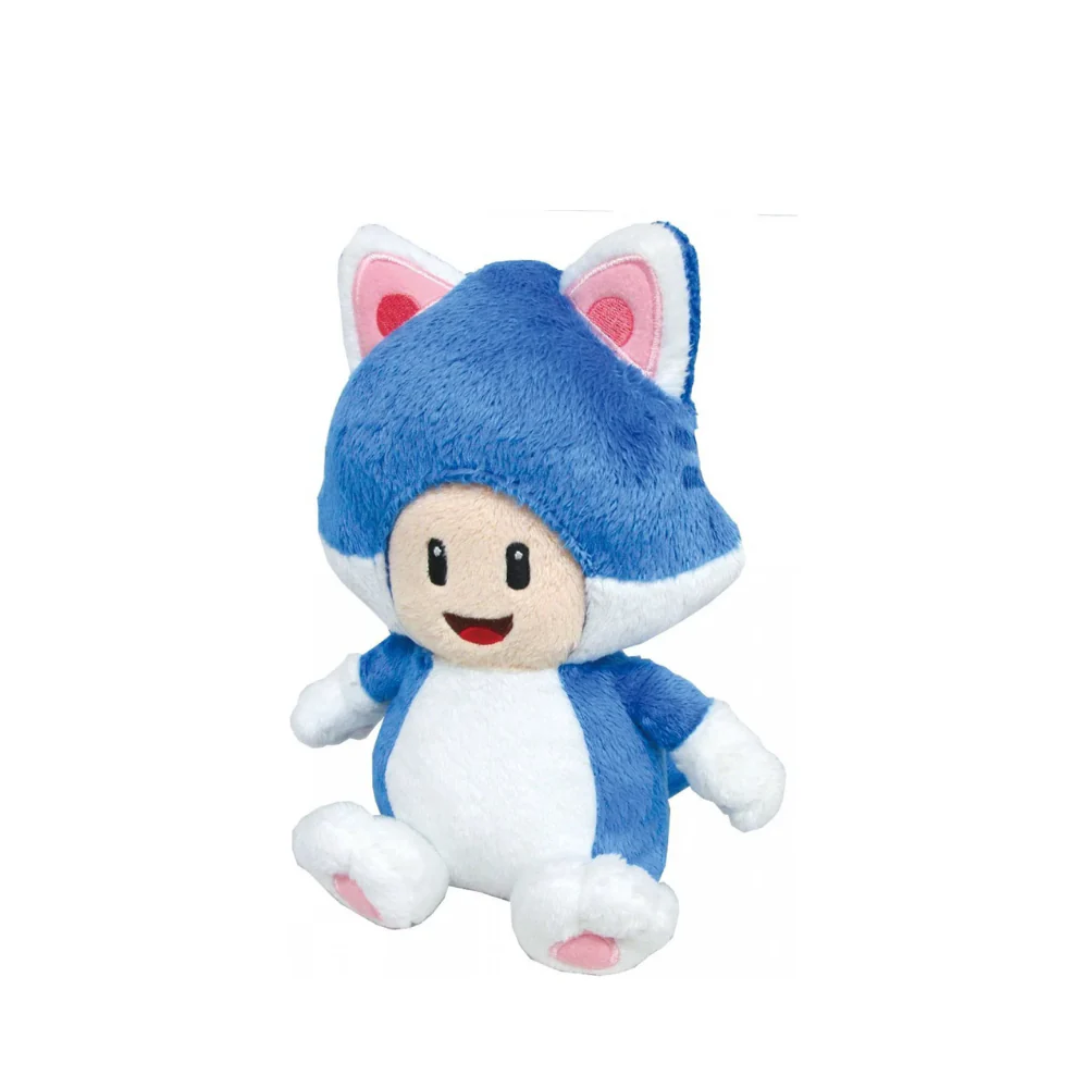 Super Mario 3D World  Plush Cat Toad Small Size