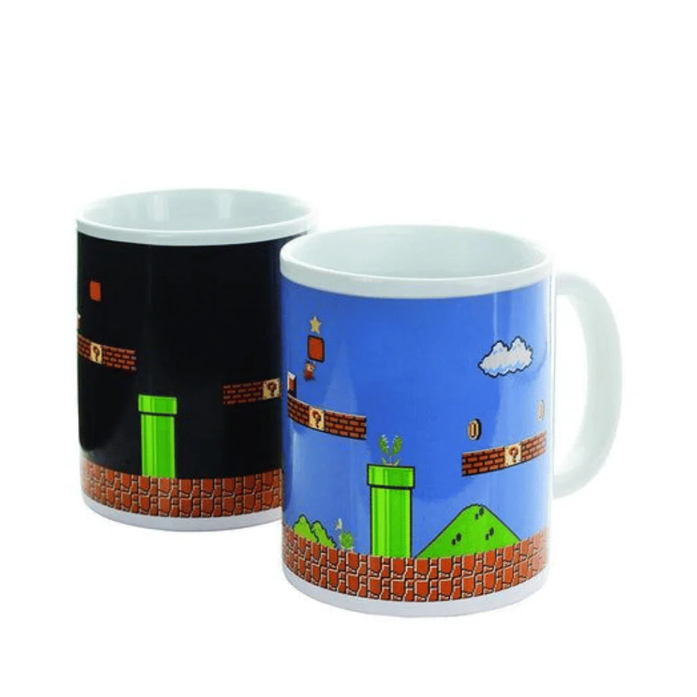 Super Mario Bros Heat Changing Mug By Paladone
