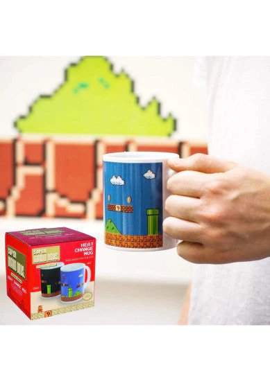 Super Mario Bros Heat Changing Mug By Paladone - Image 2
