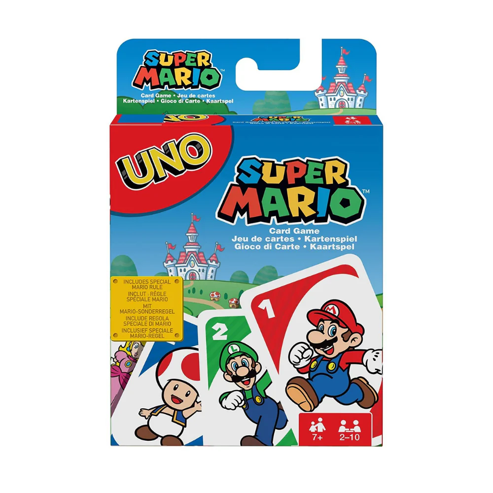 Super Mario Bros Uno Card Game