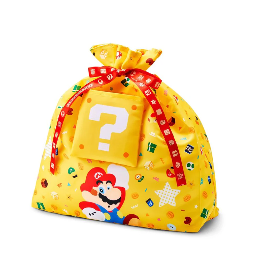 Super Mario Home & Party 2 Way Wrapping Bag L (Mario) by Nintendo