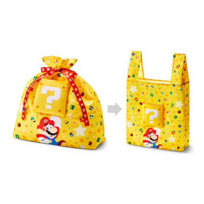 Super Mario Home & Party 2 Way Wrapping Bag L (Mario) by Nintendo - Image 3