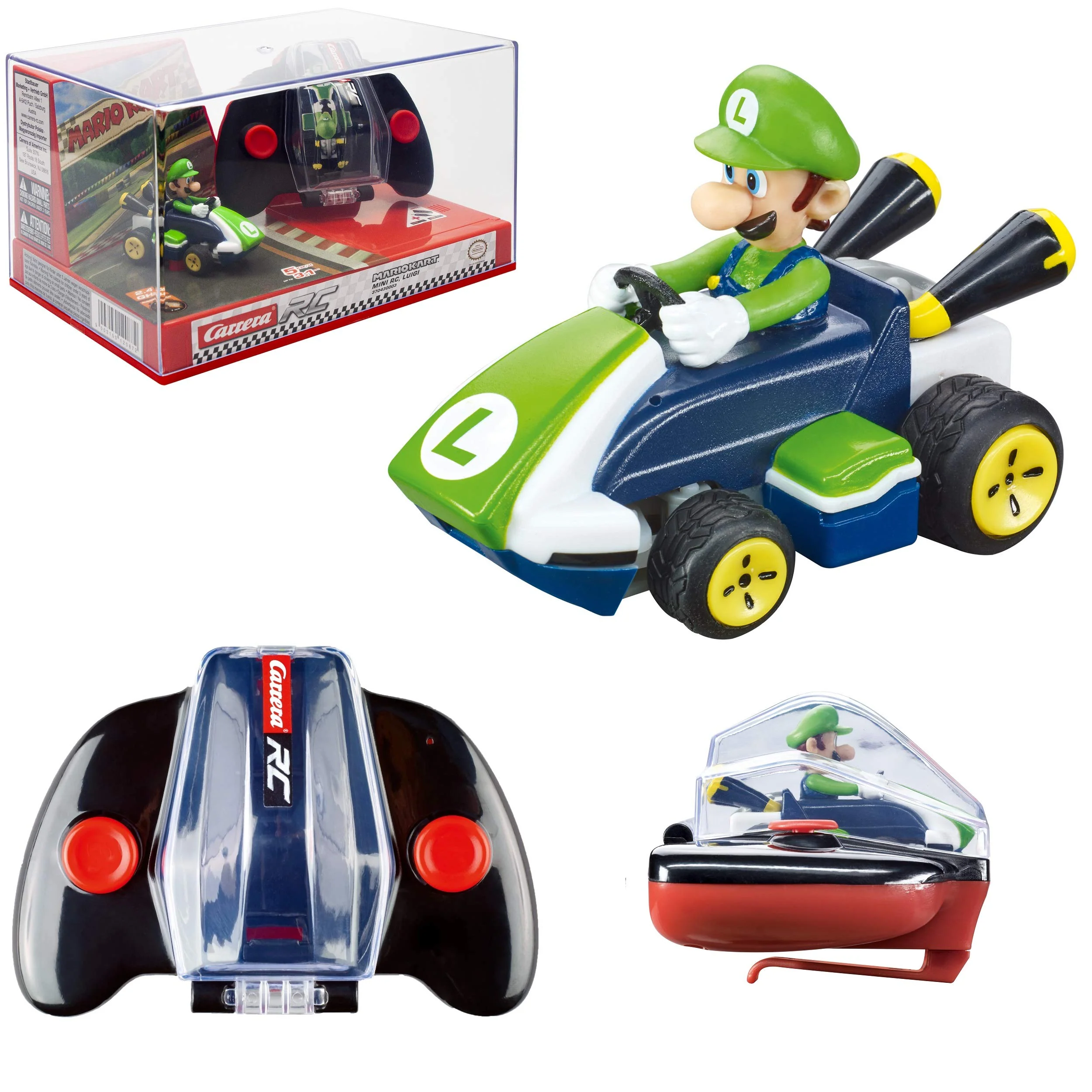 Super Mario KART MINI RC LUIGI By Carrera - Image 2