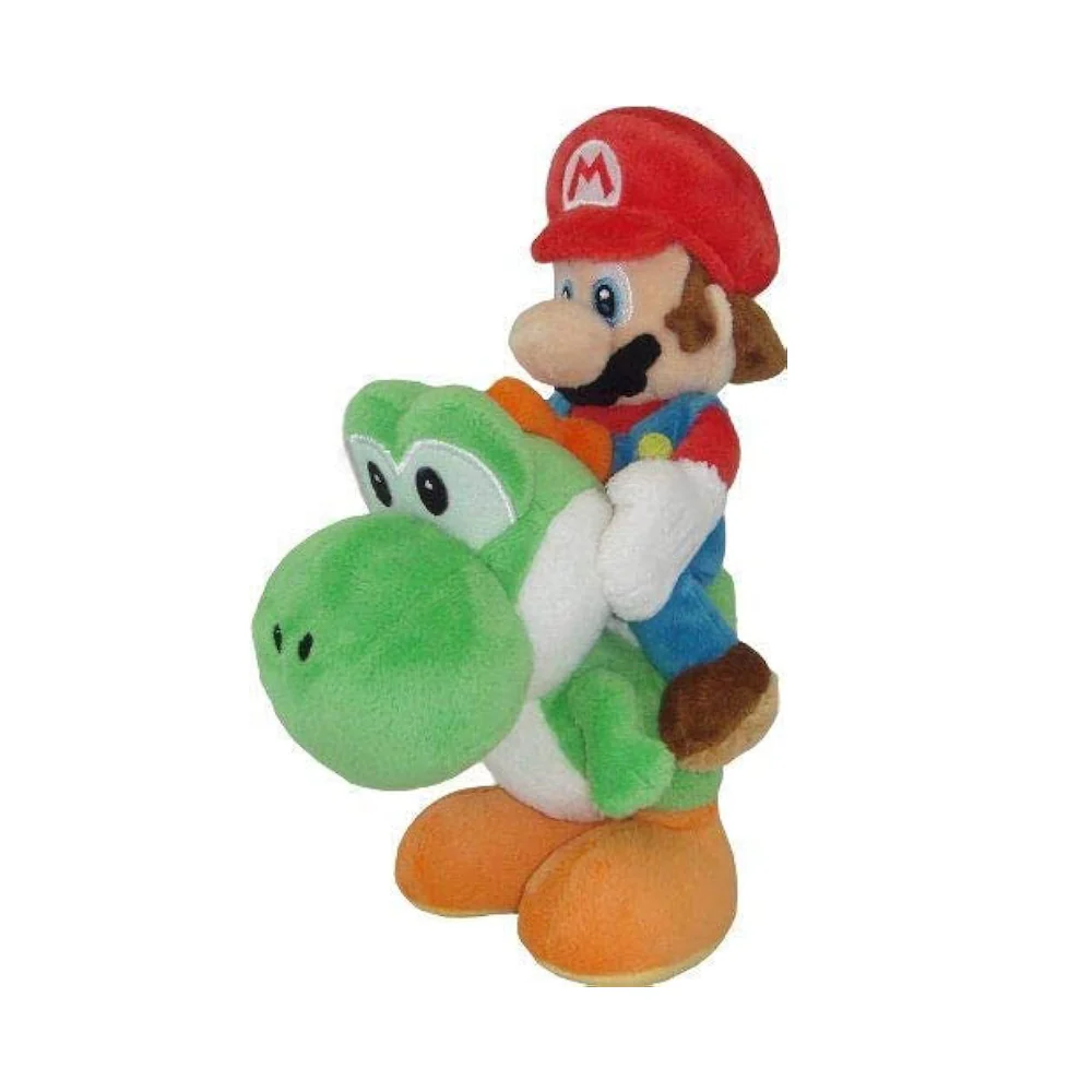 Super Mario Mario and Yoshi 8" Plush by San - ei