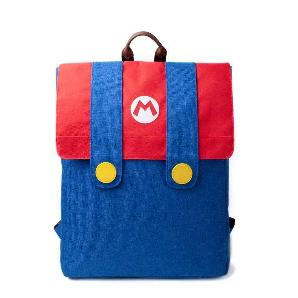 Super Mario - Mario Denim Suit Flap Backpack