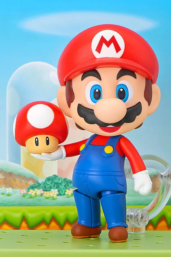 Super Mario "Mario" Nendoroid Action Figure By Good Smle Company - Image 2
