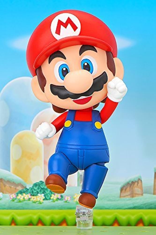 Super Mario "Mario" Nendoroid Action Figure By Good Smle Company - Image 3