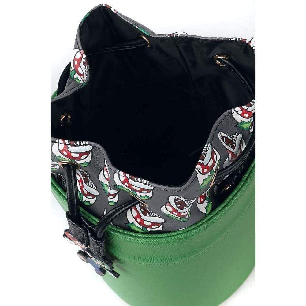 Super Mario - Shaped Pipe Lady Drawstring Shoulderbag - Image 2