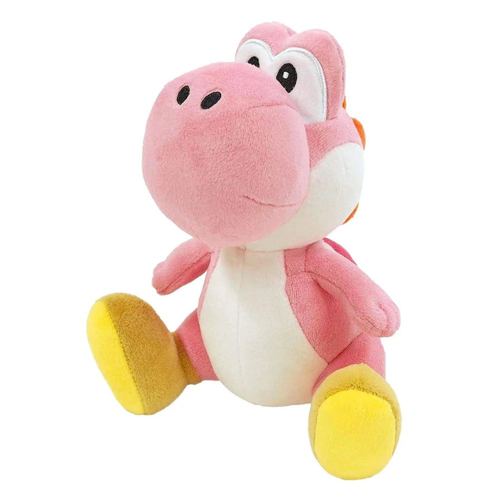 Super Mario Sitting Pose Yosshi Jumbo Size Plush - Pink